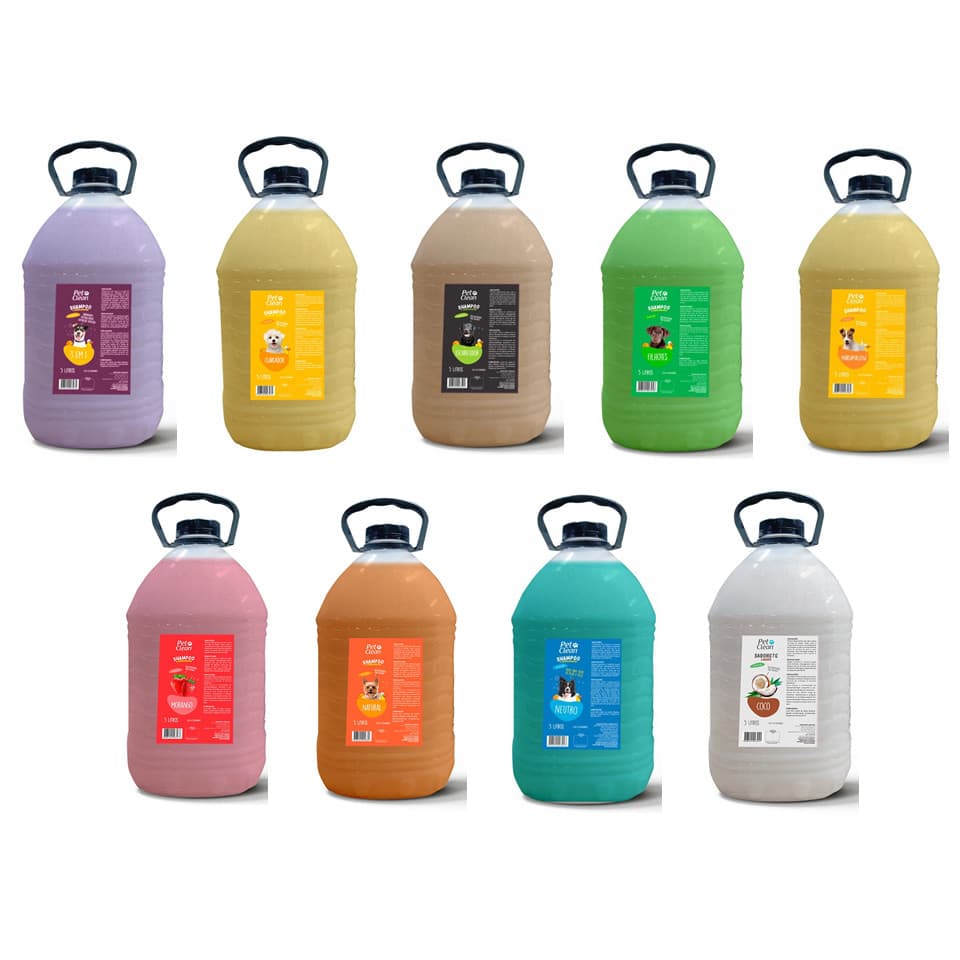Shampoo Pet Clean 5L (para cães e gatos)