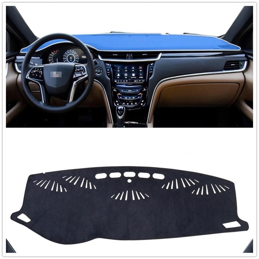 Tapete Dashmat Para Cadilac XTS , Preto , Painel De Carro , Isolamento , Peças Automotivas , Decoração