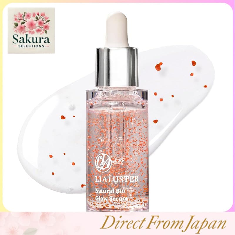 Sérum de beleza Real Aster Natural Bio Glow Quasi - 27ml (suprimento aproximado para 1 mês) [Vitamina C Ceramida]