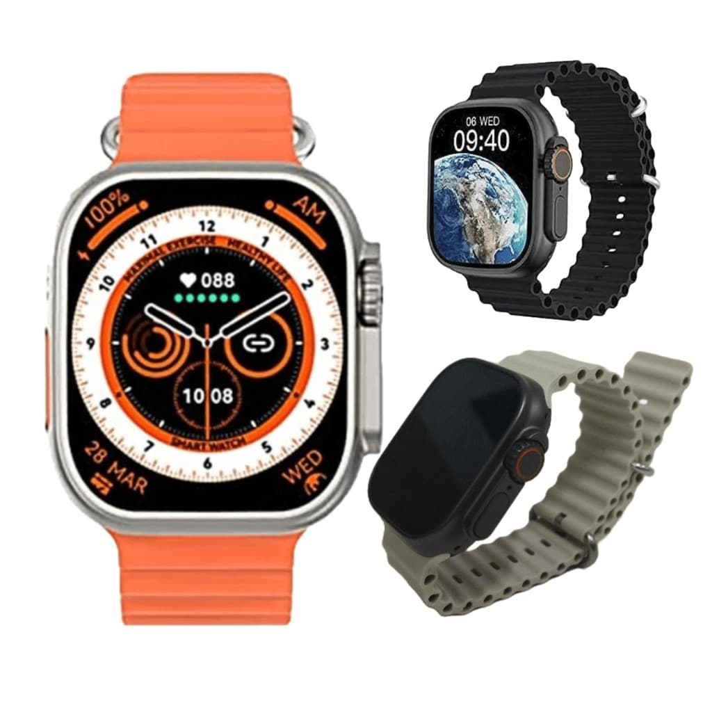 Relógio smartwatch s8 ultra pro max tela 49mm série 8 watch 8