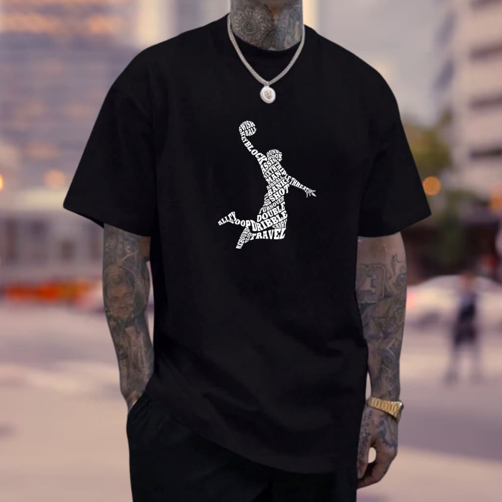 Camiseta Camisa Masculina Feminino Unissex T-Shirt Basquete Basketball Algodão Envio Imediato