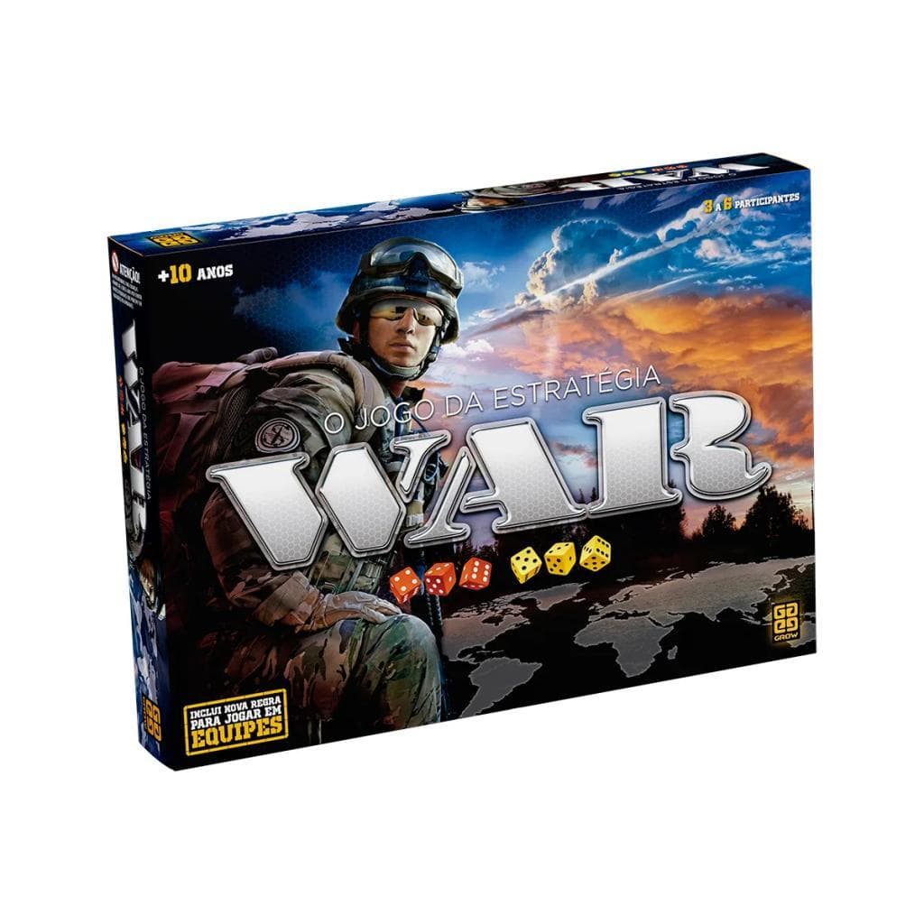 Jogo War Grow Original Conquista Mundo Família Amigos