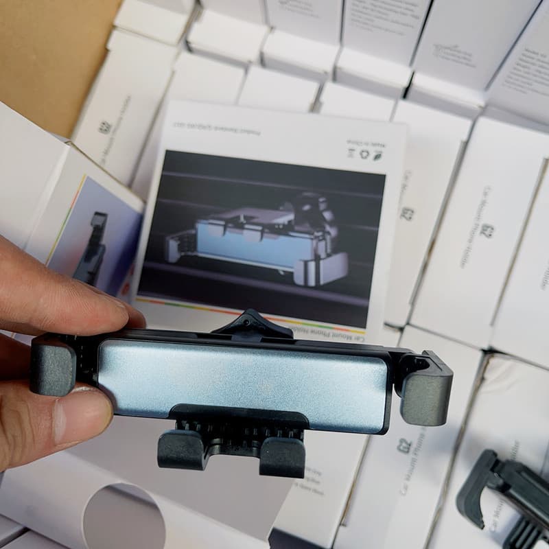 TikTok mesmo estilo invisível suporte de telefone para carro suporte de navegação para saída de ar de carro suporte de M
