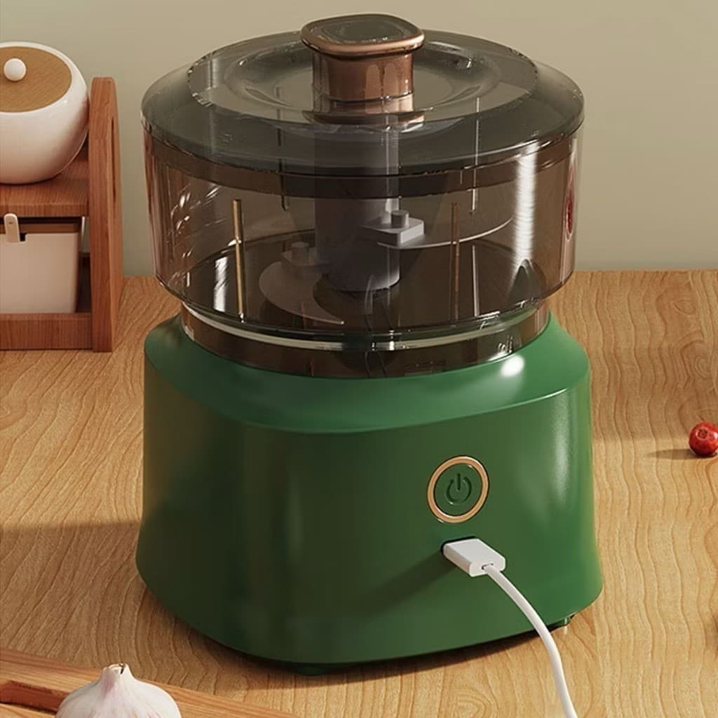 Mini Processador De Alimentos Elétrico Picador De Alho Triturador De Pimenta 350ml  jorge
