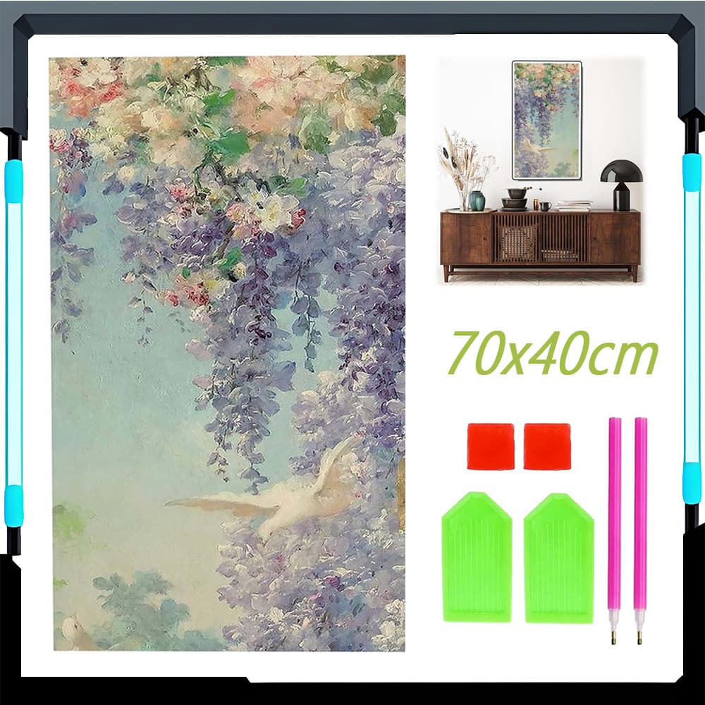 70x40cmdiy Pintura Diamante 5d Pintura Diamante para Decoração