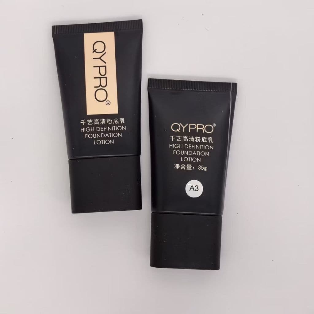 Qianyi base líquida corretivo líquido creme hidratante controle de óleo corretivo maquiagem profissional produto genuíno