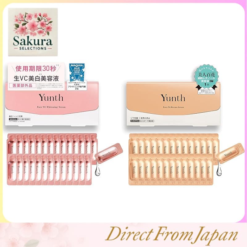 Sérum de Introdução Yunth Yuns + Sérum de Retinol Fresh VA Derma - Kit de Cuidados com a Pele para 28 Dias - Vitamina C - Clareia Poros - Reduz Manchas e Rugas - Niacinamida - Vitamina C Fresca - Retinol Fresco - Cosméticos Antienvelhecimento - Beleza