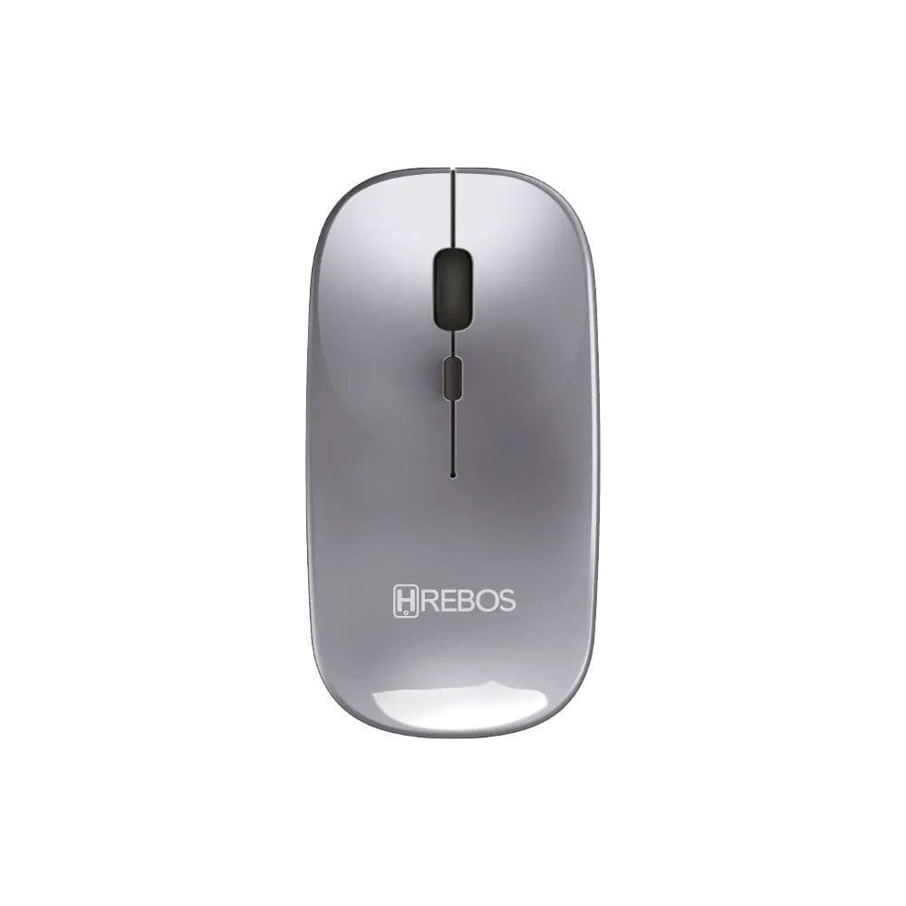 Mouse Sem Fio Hrebos Shadow IF-216 Bluetooth + USB Recarregável Silencioso