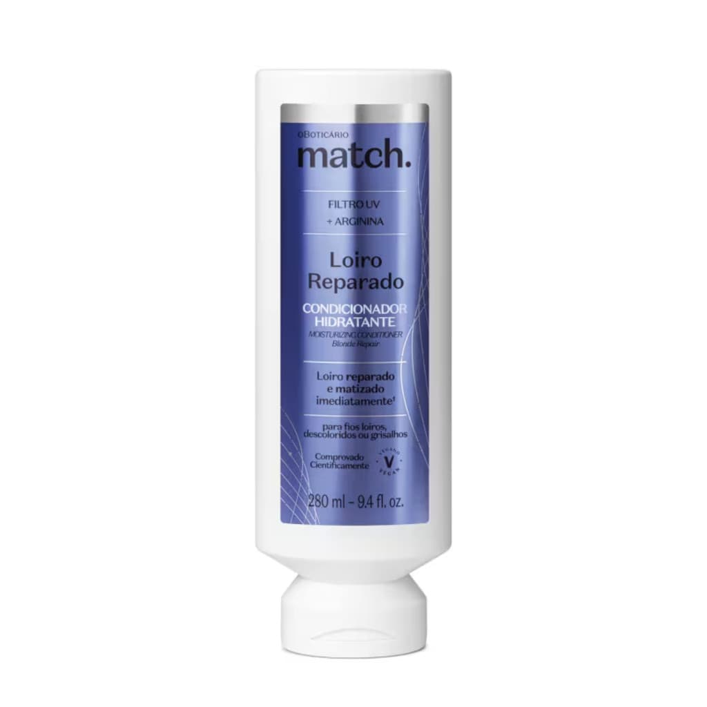 Condicionador Hidratante Match Loiro Reparado 280ml