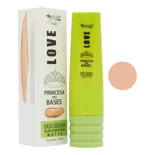 Base Liquída Matte Princesa Das Bases Max Love - Escolha
