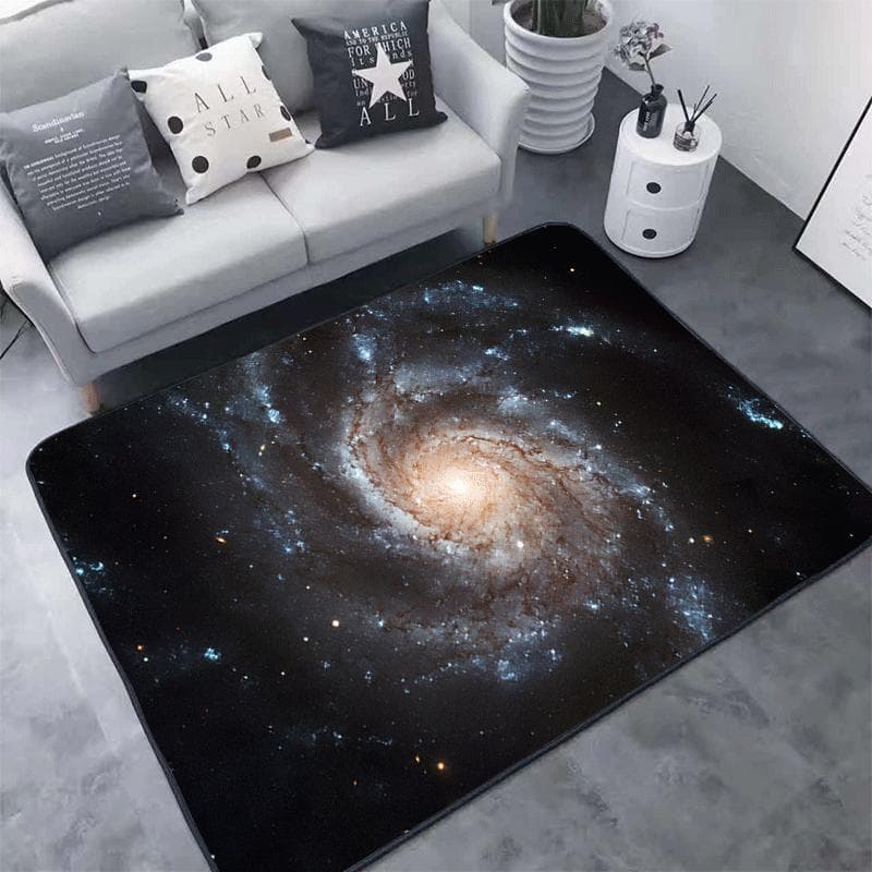 Tapete para sala de estar, tapete de veludo cristal estilo americano, decoração de casa, antiderrapante, fácil de manter