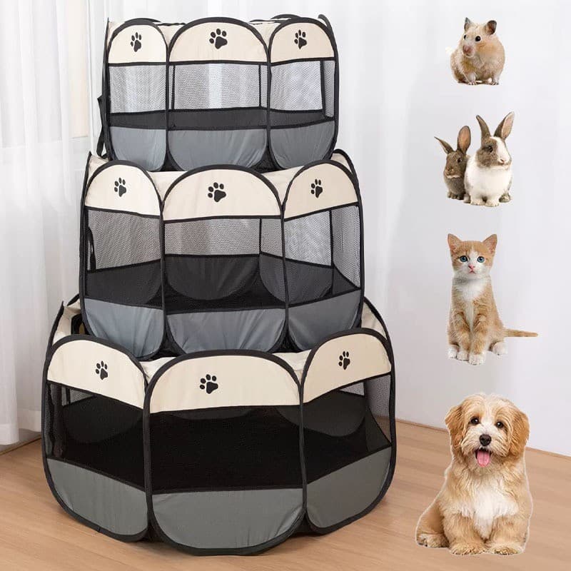 Casinha de Cachorro e Gato | Portátil Dobrável Grande + Resistente