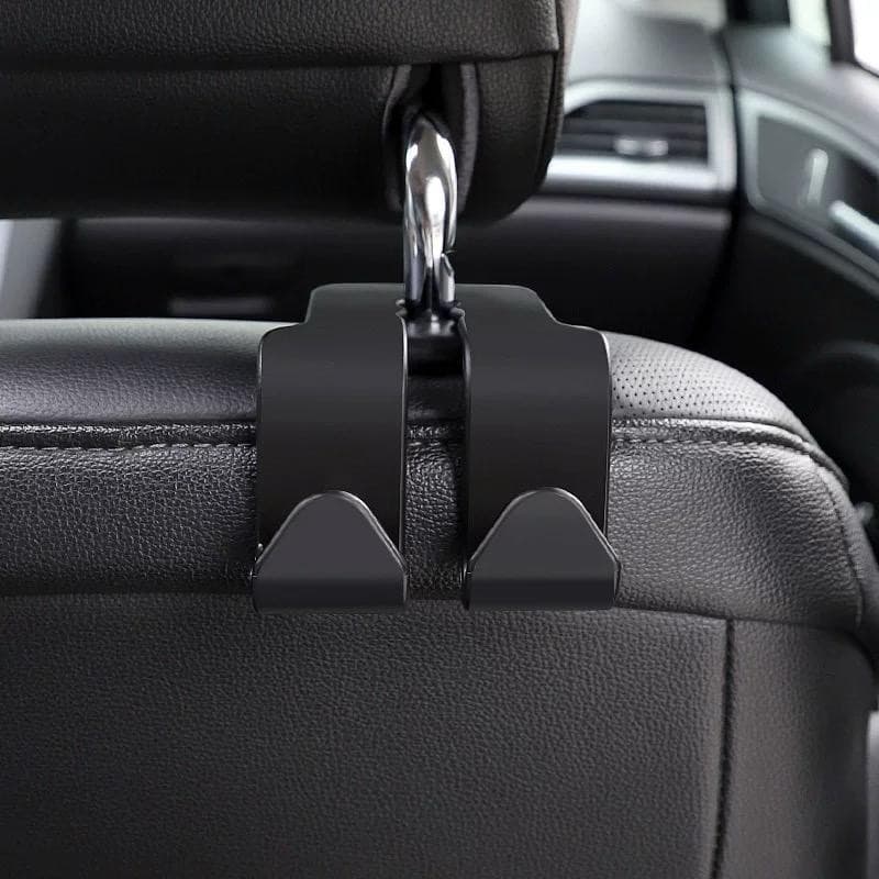 Suporte Veicular Automotivo Encosto De Banco Traseiro Celular Gancho Pendurar Bolsa/sacola do Carro ZEM