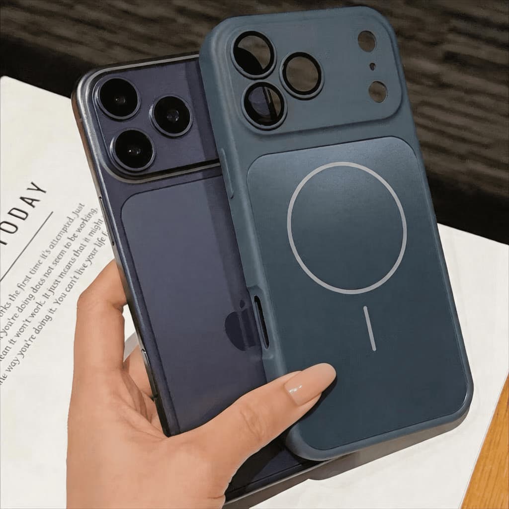 Case MagSafe Soft Touch para iP 11 ao 17 — Conforto e Estilo 💎