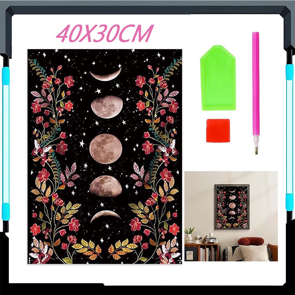 Adequado para conjunto de pintura diamante 5d para pintura adulta