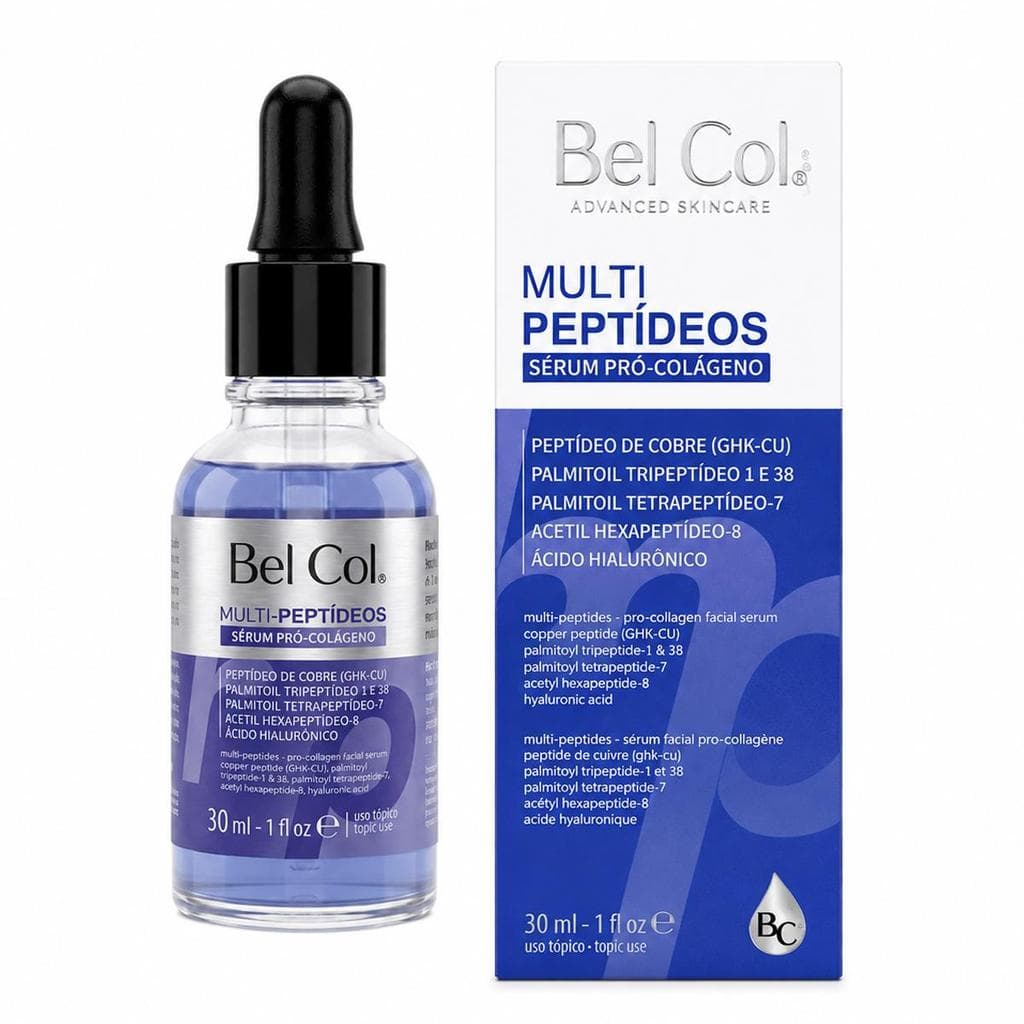 Sérum Facial de Colágeno  Anti-idade Multi Peptideos Bel Col