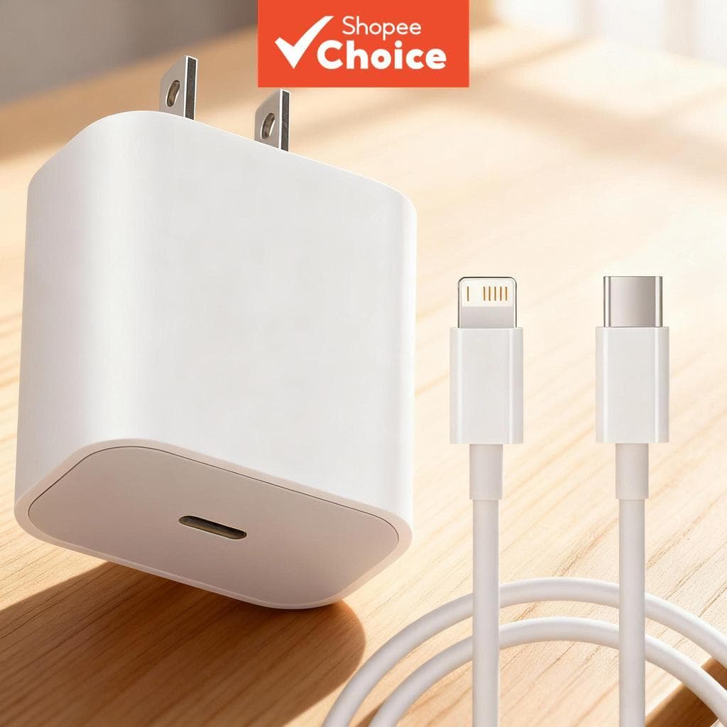  Carregador Rápido 20W USB C Para iPhone 14 13 12 11 Pro Max X XS 8 7 Plus iPad Cabo de Dados Tipo-C 1m Carregador de