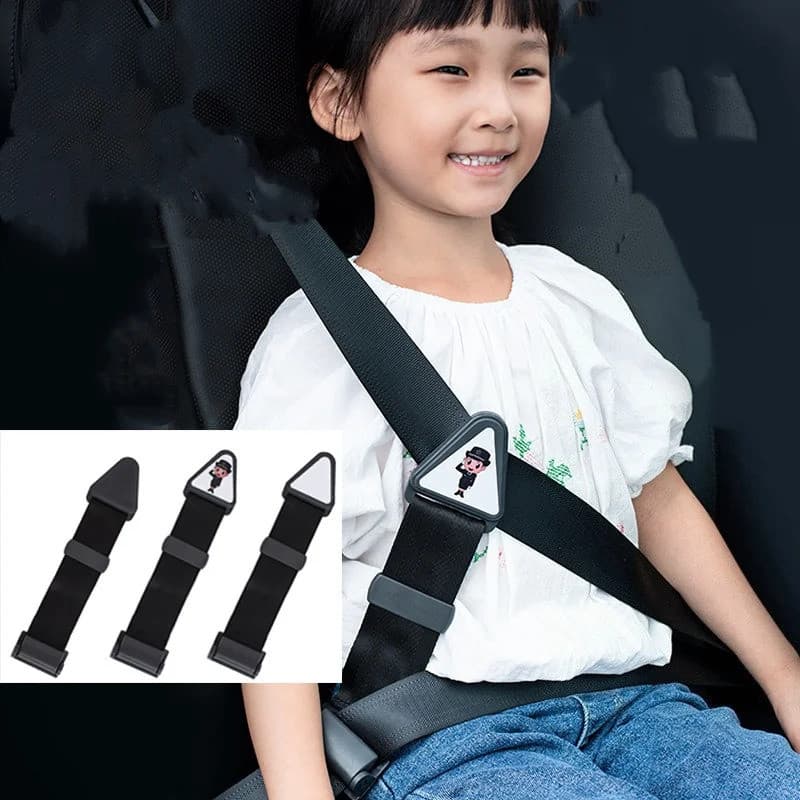 Ajustador Cinto De Segurança Do Carro Bebê Universal Fivela Fita Fix
