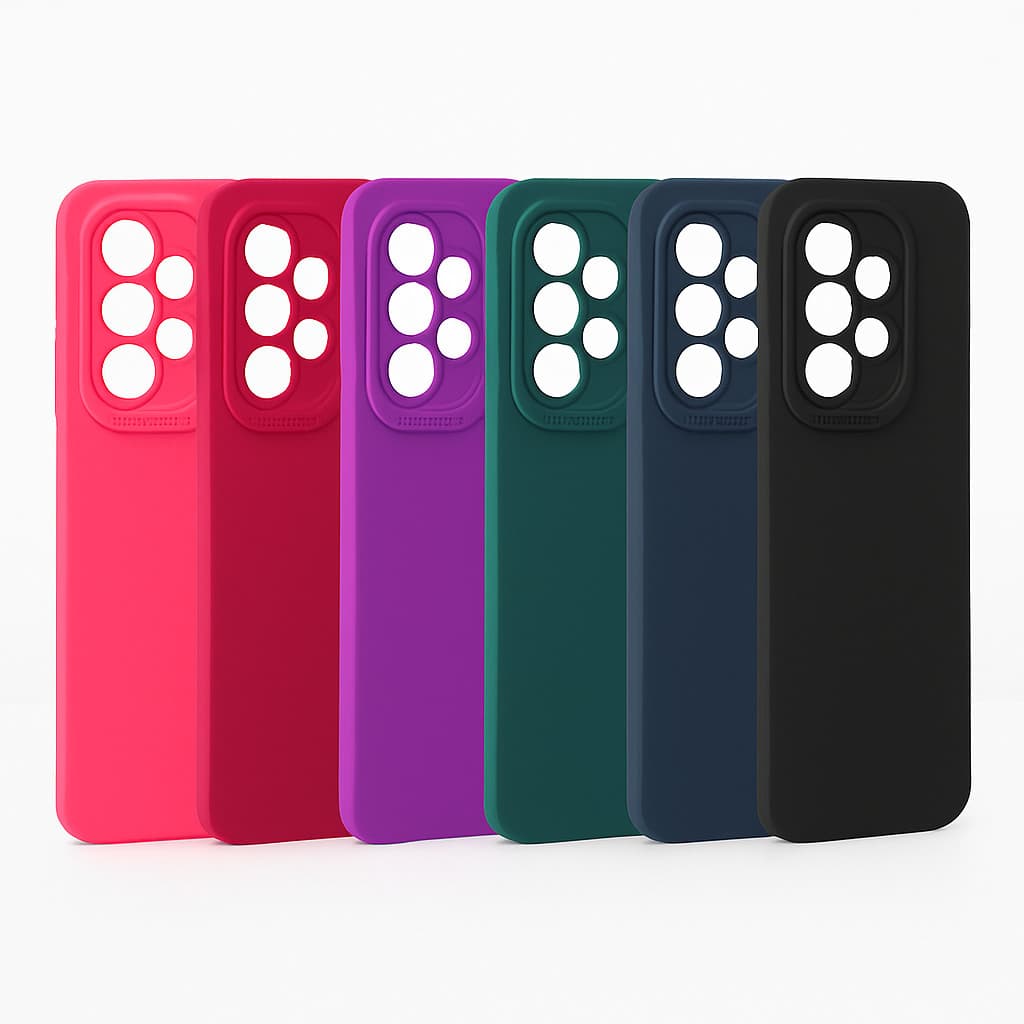 Capinha Celular Compatível A33,A53,A73 Aveludada Por Dentro Proteção Anti Risco E Silicone Por Fora