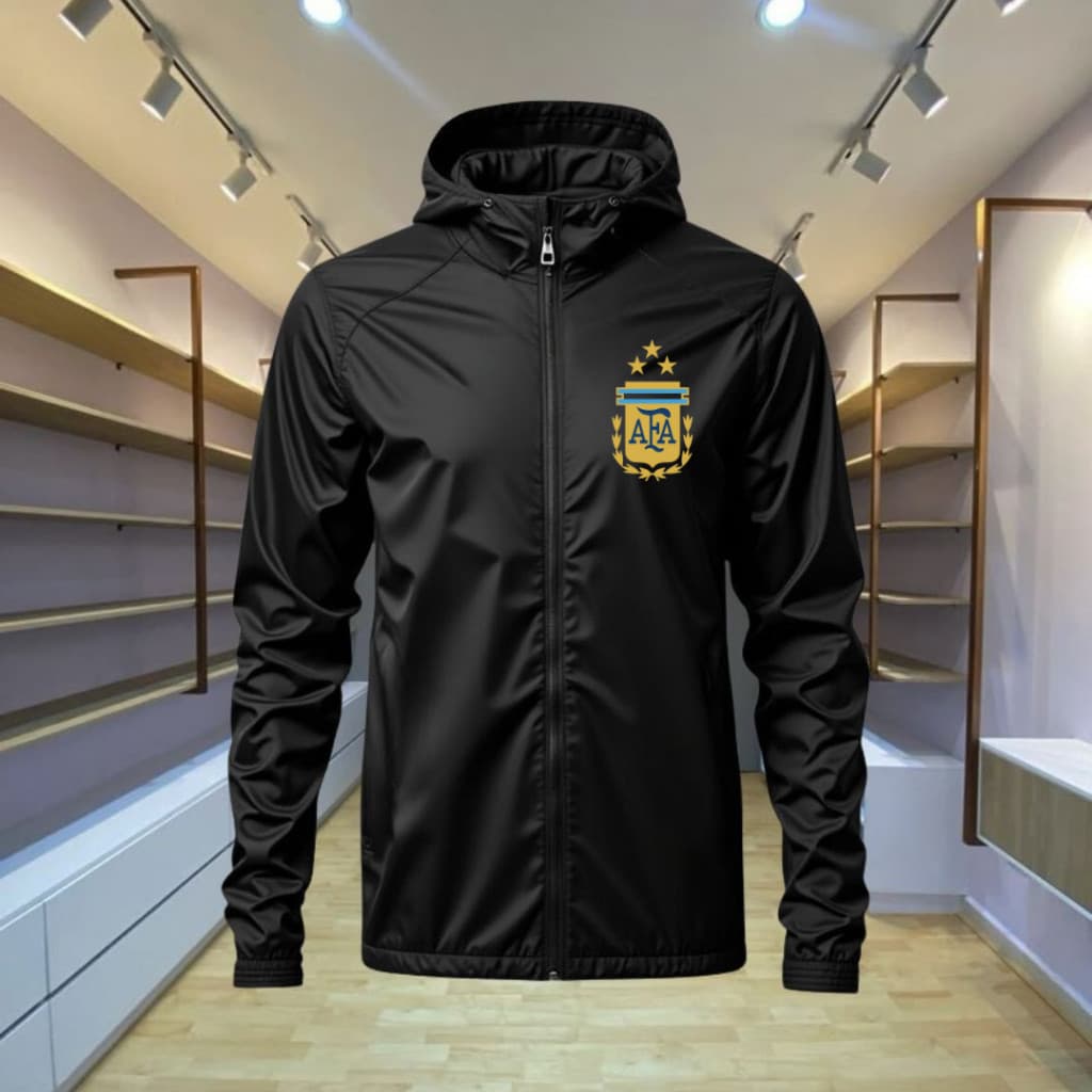 Jaqueta Masculina Blusa Corta Vento Selecao Argentina Motoqueiro