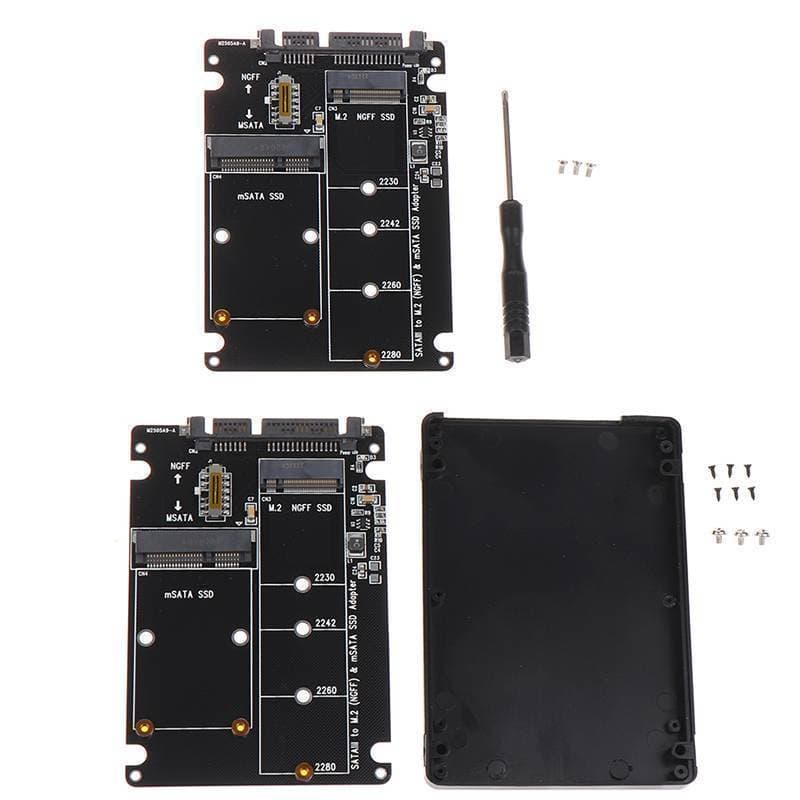 [Nis] NGFF Para SATA 3 Gabinete HDD Externo Adaptador MSATA SSD M . 2 Placa Adaptadora De Protocolo [BR]