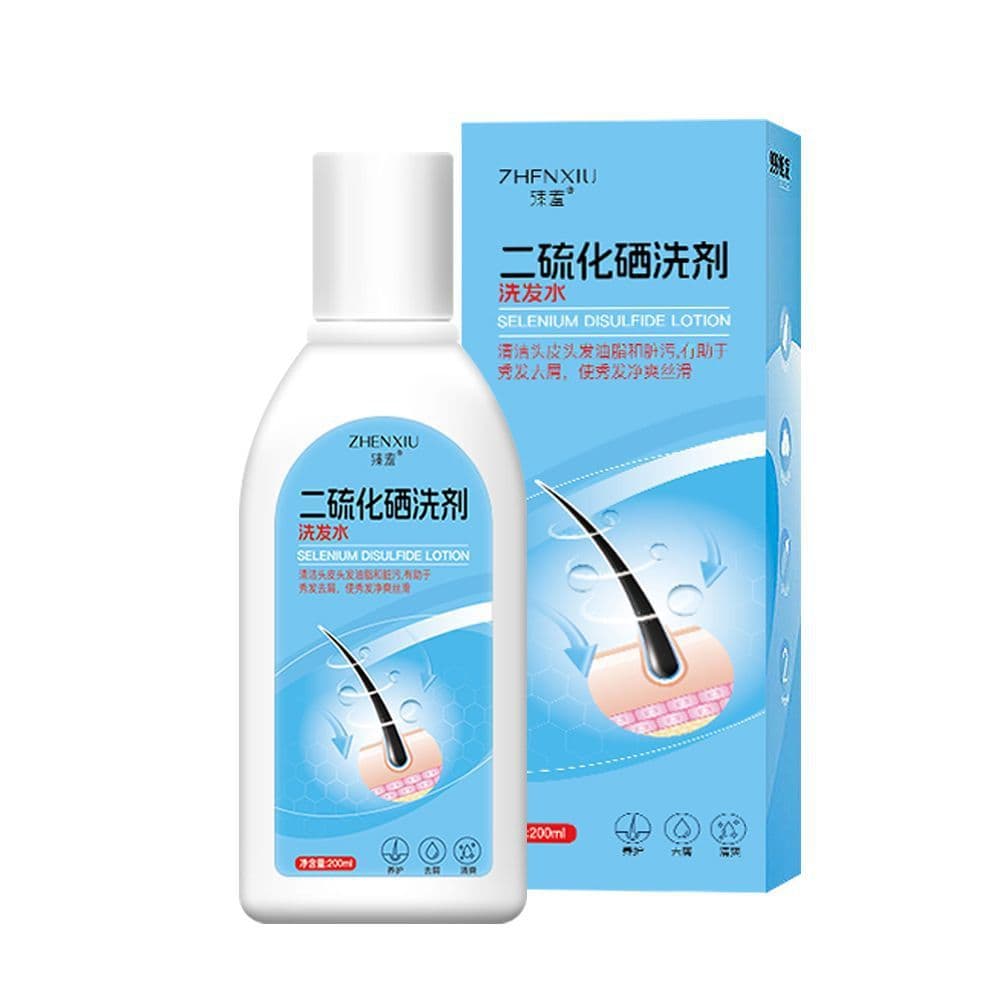 Zhenxiang Selênio Disulfide Loção Shampoo Limpeza Hidratante Cuidados com os Cabelos Shampoo Anticaspa Creme Loja Princi