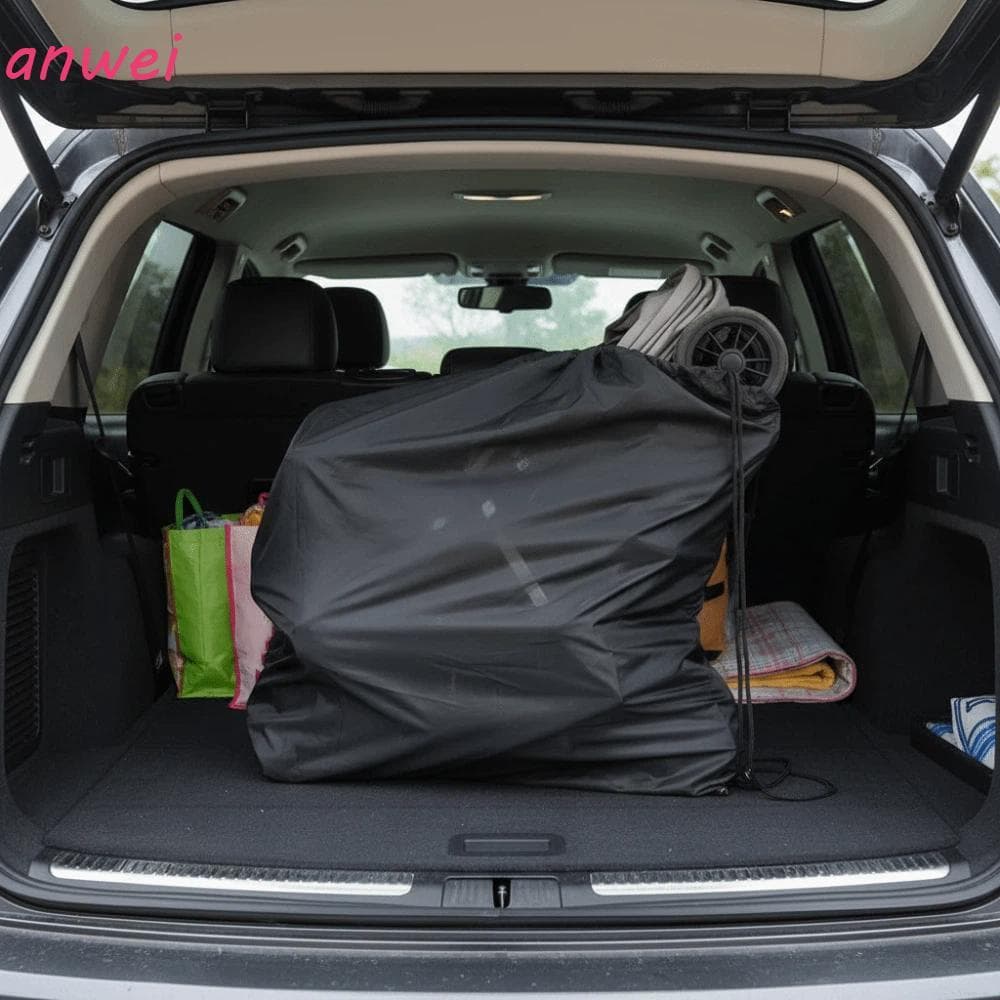 Bolsa De Viagem Para Carrinho ANWEI , Organizador De Armazenamento De Bebê Resistente À Água , Tecido Oxford