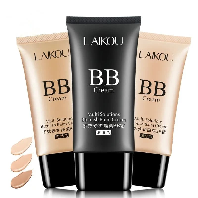 Laikou Marca 3 Cores Natural Impecável BB Creme Maquiagem Corretivo Óleo-Controle Base Líquida Hidratante Cosméticos