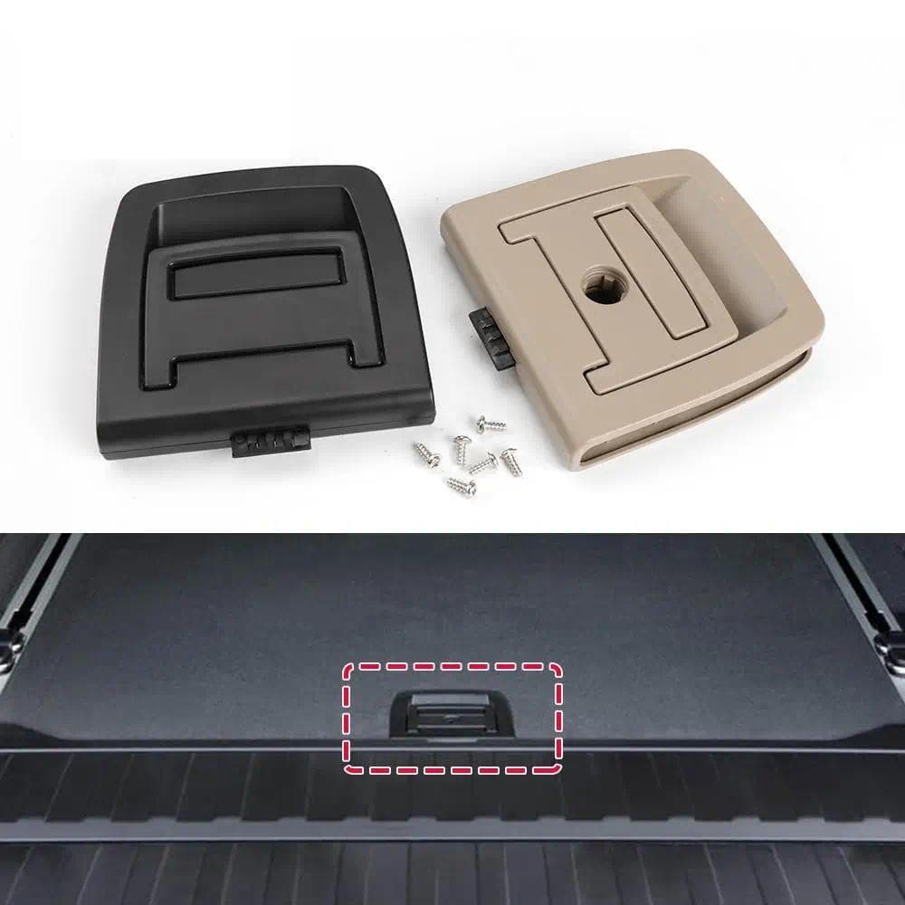 Tampa Traseira Do Porta-Malas , Placa Inferior , Tapete De Chão , Alça , Acessórios Automotivos Para BMW E70 X5 , Trava 