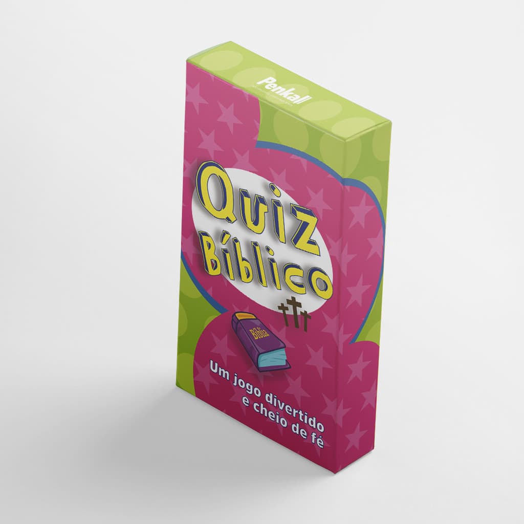 Quiz Bíblico | 60 Cartas com Perguntas sobre os Heróis da Fé para Toda a Família se Divertir | Penkal