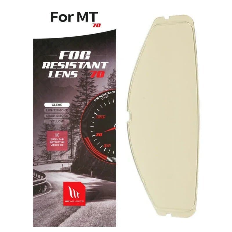 Acessórios para Moto: Película Antiembaçante para MT THUNDER 4 SV STINGER 2, para MT-V-28B Breaker SV, Acessórios e Peça