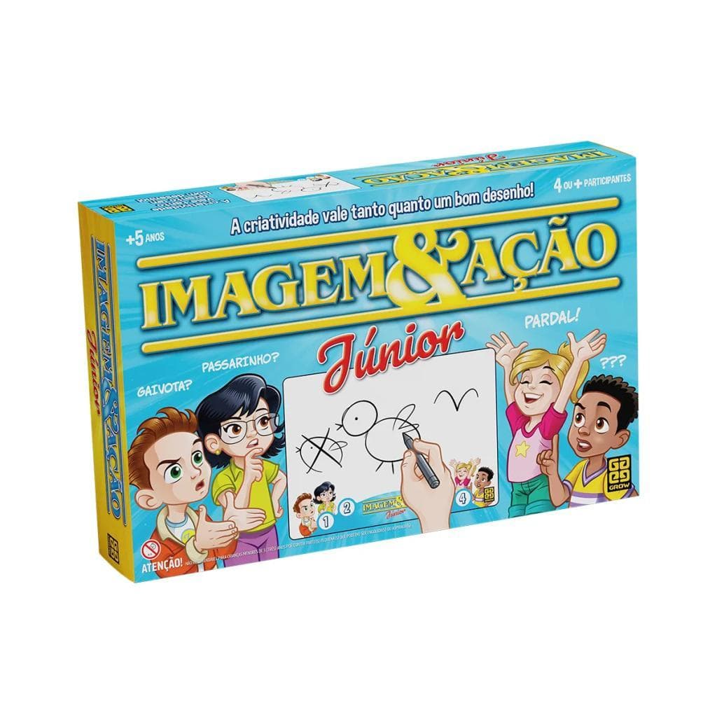 Imagem Ação Júnior Grow Jogo Infantil Desenho Família