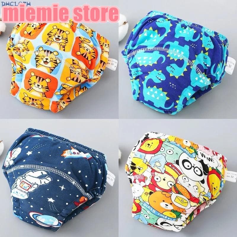 Fraldas para bebês para treinamento de lavagem de algodão/calças infantis * --- 3LUU T4IP
