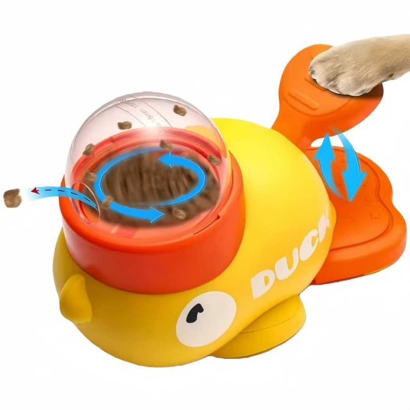 Brinquedo Interativo Pet Dispensador de Ração Anti Ansiedade Comedouro Lento para Cachorro e Gato
