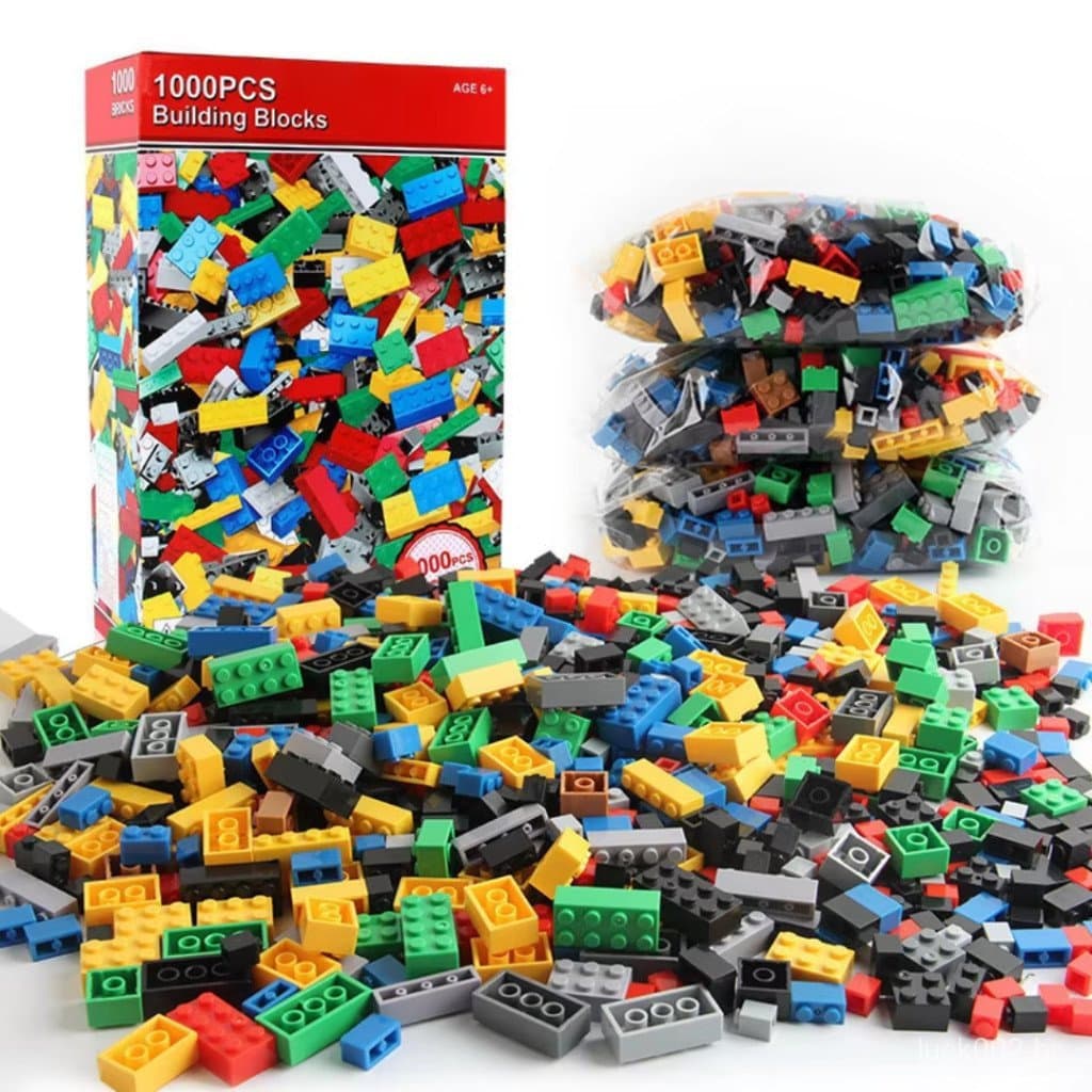 Brinquedos para Meninos, Blocos de Montar Compatíveis com Lego, 500 Peças para Crianças, Diversão Garantida
