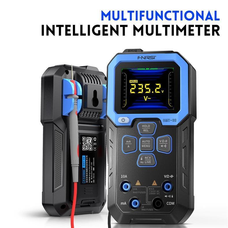 FNIRSI DMT-99 Multímetro Digital de Alta Precisão Inteligente Anti-Queimadura Multi-Função Display Digital Totalmente Au