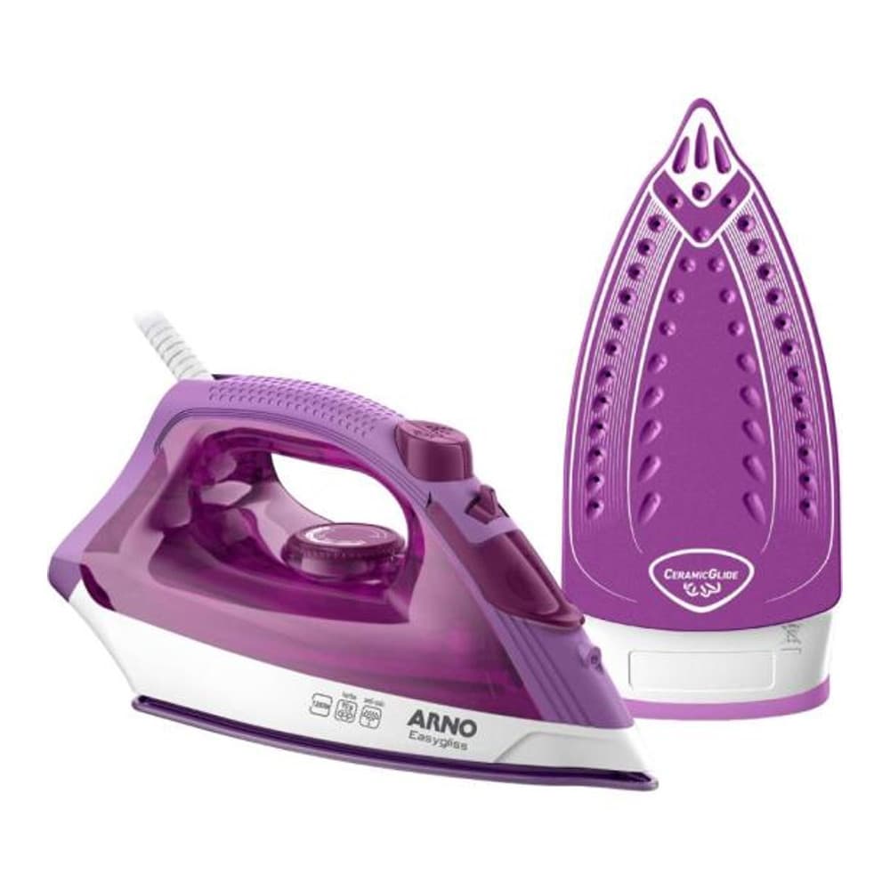  Ferro a Vapor Arno Easygliss Lilás 220V