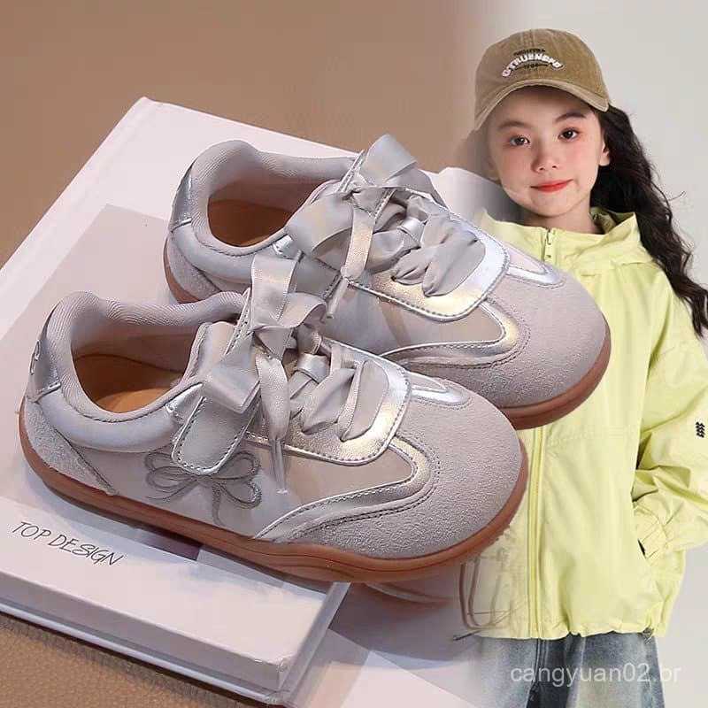 Novos sapatos para meninas, sapatos infantis, tênis esportivos, sapatos casuais, tênis de corrida, tênis de treinamento 