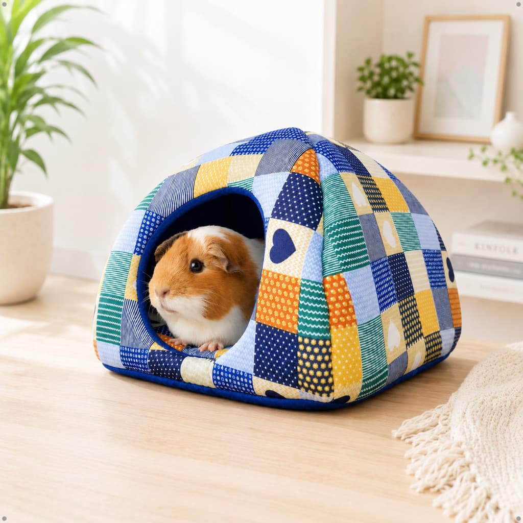 Toquinha Casinha Cabaninha Porquinho Da Índia, Hamster, Twisters, Calopsitas, Agapornes