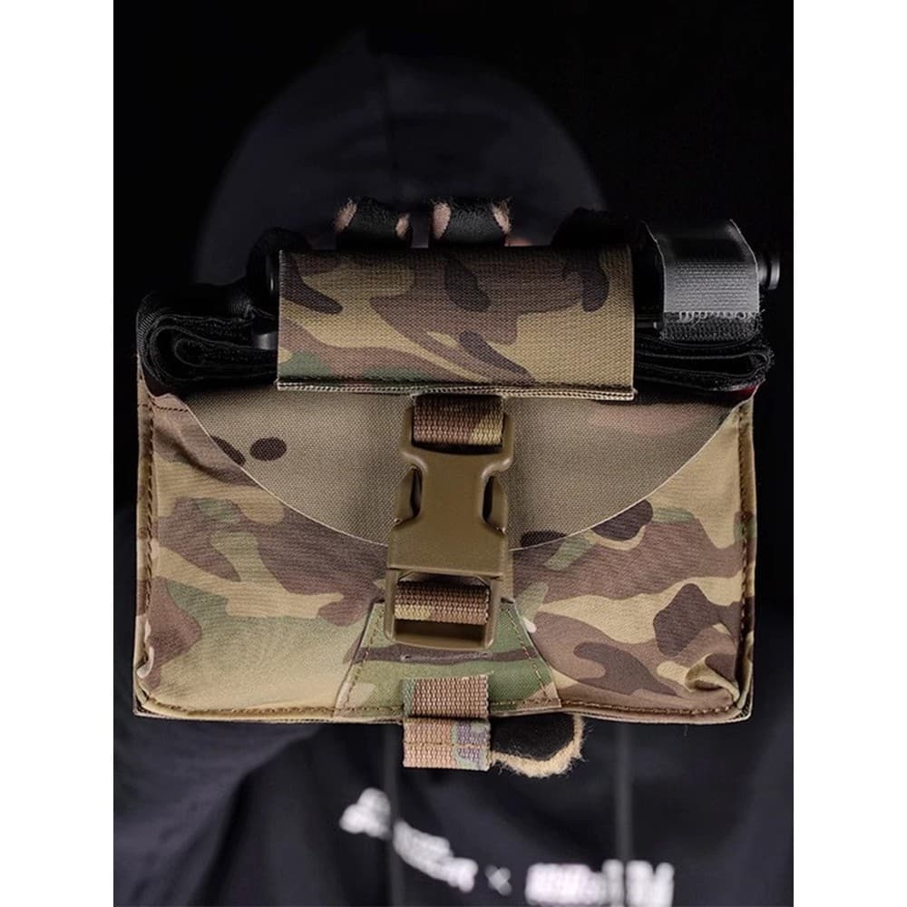 Real CS selo tático liberação rápida cinto Modular molle saco auxiliar ao ar livre portátil Kit de primeiros socorros