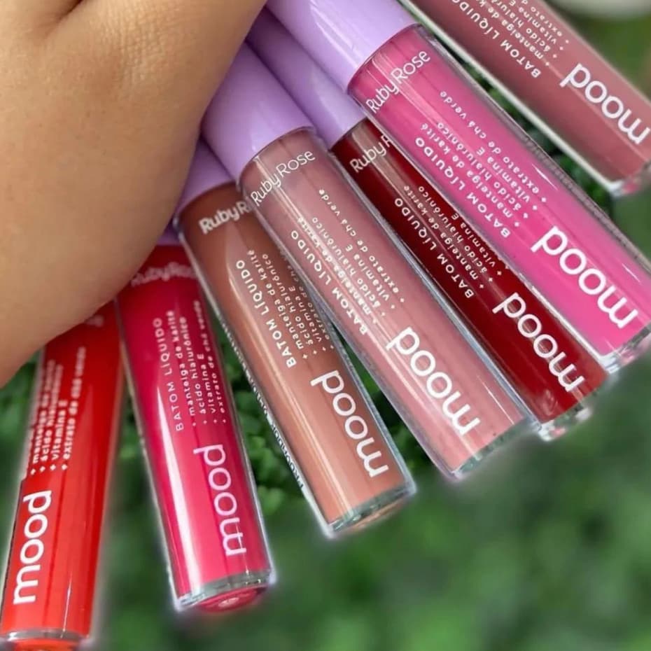 MOOD BATOM LÍQUIDO MATTE RUBY ROSE + KARITÉ & HIALURÔNICO