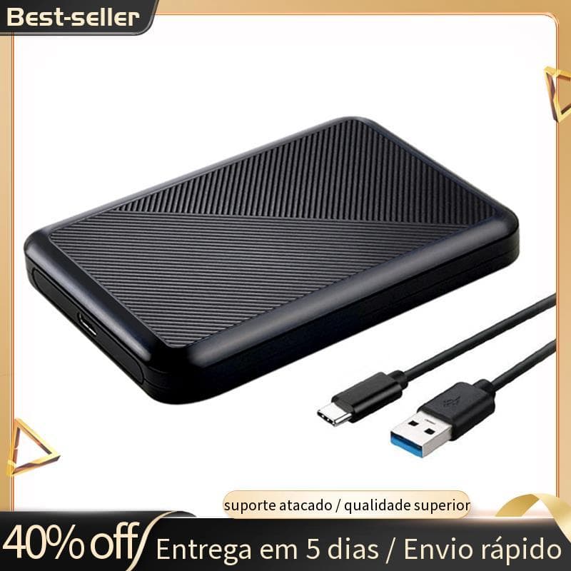 Disco Rígido Externo De 5 Gb/S SSD De Estado Sólido Shell De 2.5 " Com USB 3.1 Para PC Laptop Suporte De Até 6 Tb , Cabe