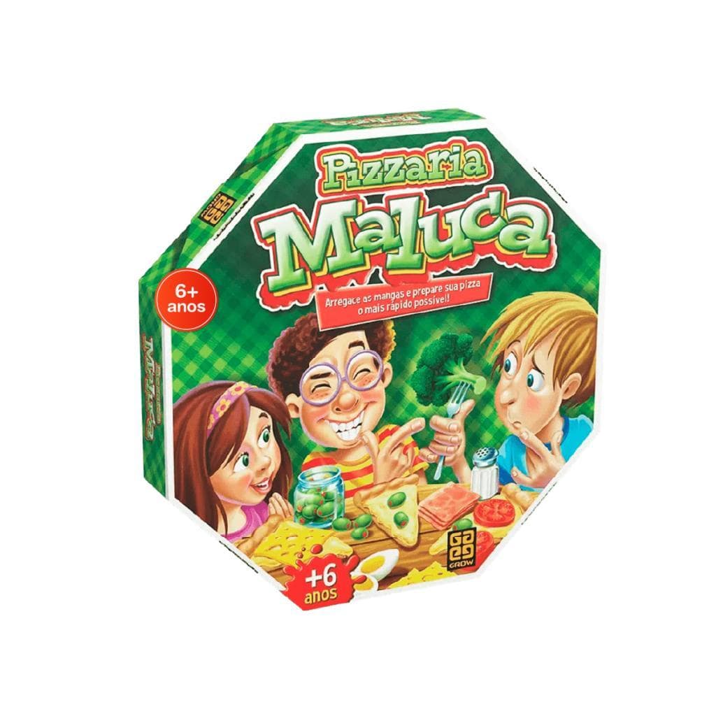 Pizzaria Maluca Grow Jogo Tabuleiro Infantil Família