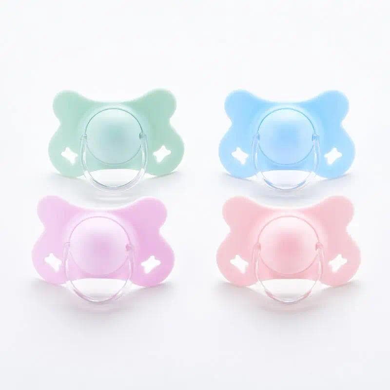 Chupeta de Silicone em Forma de Borboleta para Bebês, Chupeta de Sono para Recém-Nascidos, Meninos e Meninas, Acessórios
