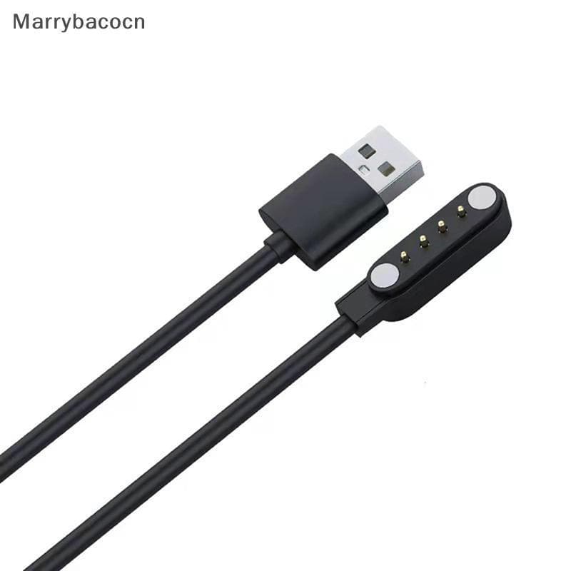 [MAR] Carregador Universal Para Smartwatch Relógio Inteligente Cabo De Carregamento Magnético USB De 2 Pinos E 4 7.62 Mm