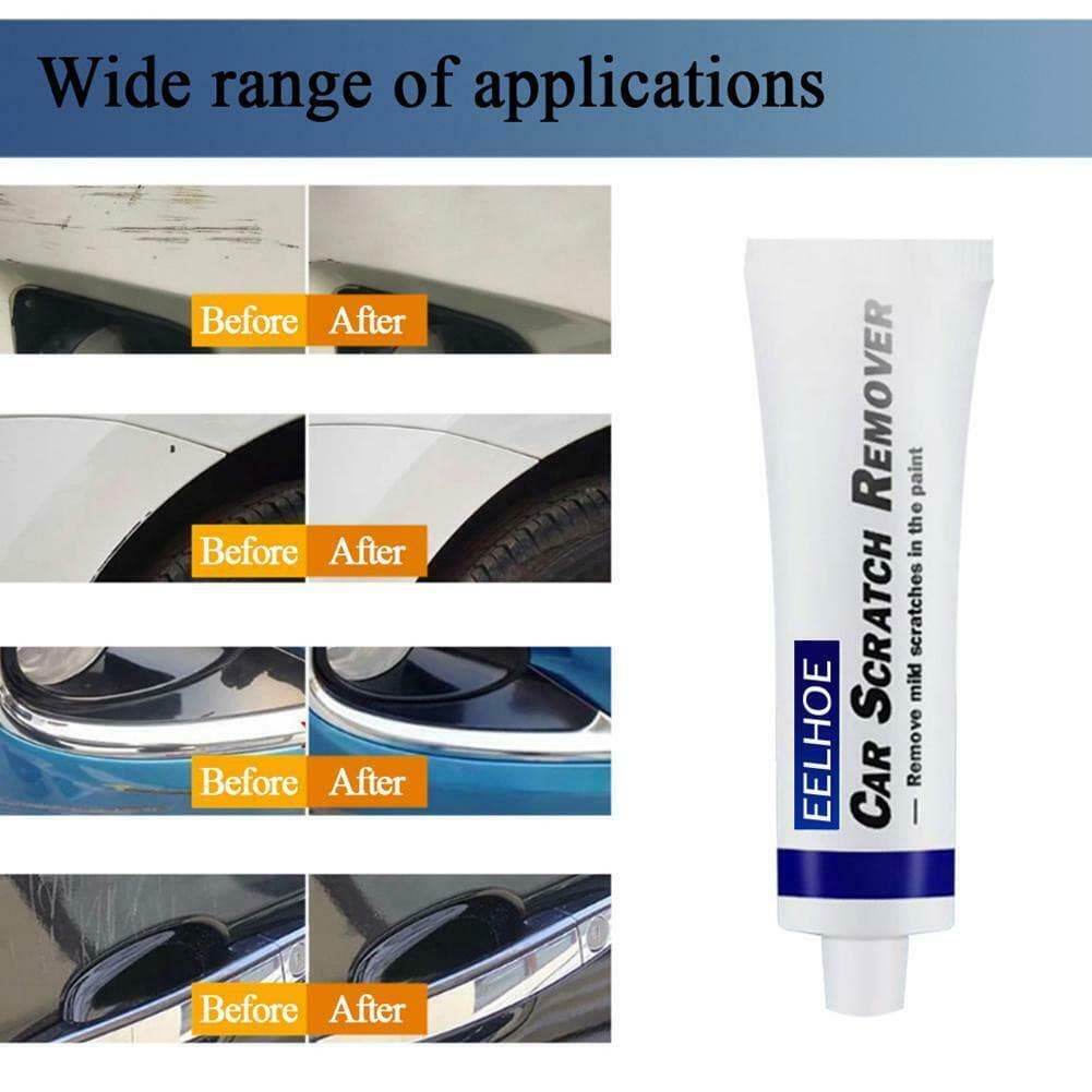 KIT Transparente De Pasta De Composto Corporal Removedor De Riscos De Carro Tinta De Reparo Acessórios Automáticos