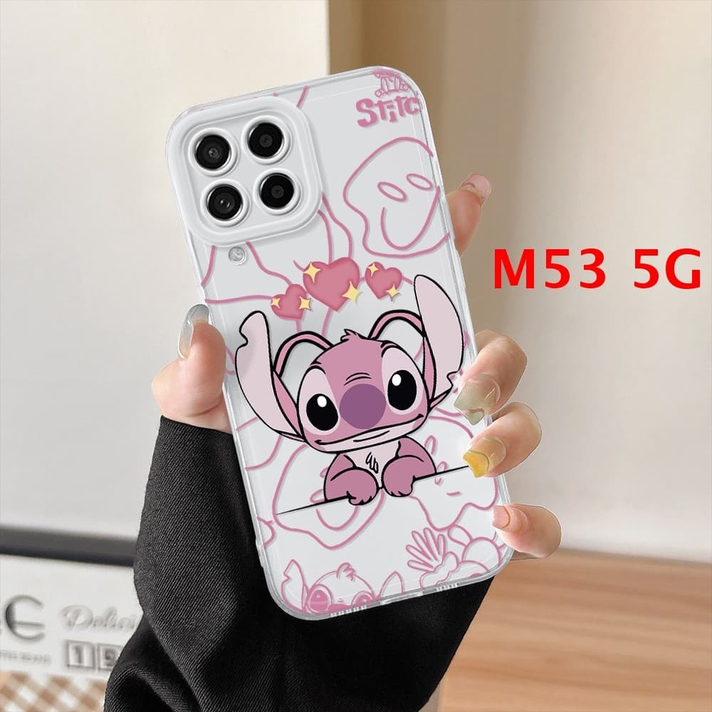 Capa Para Samsung Galaxy M53 5G Capinha De Silicone Macio Celular Transparente Soft Case 0136 TSY