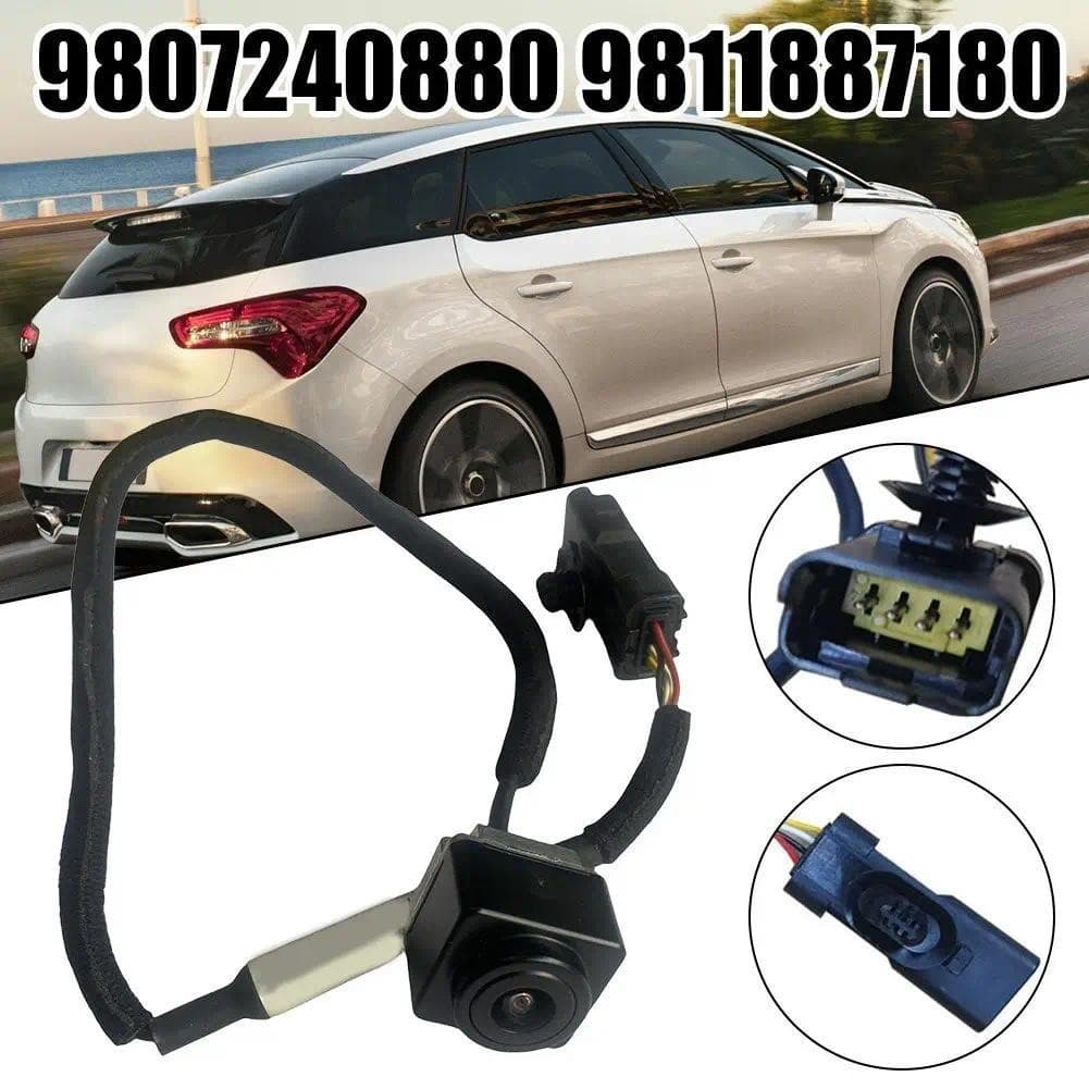 Câmera De Ré Para Carro Visão Traseira 9807240880 9811887180 DS5 Etc Estacionamento Reverso Auxiliar Backup Peças Decora