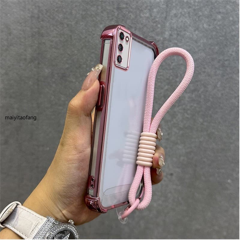 Capa de telefone SAMSUNG S20 ultra samsung s20 plus samsung s20 Fe samsung s20 à prova de choque nova cor revestida rosa