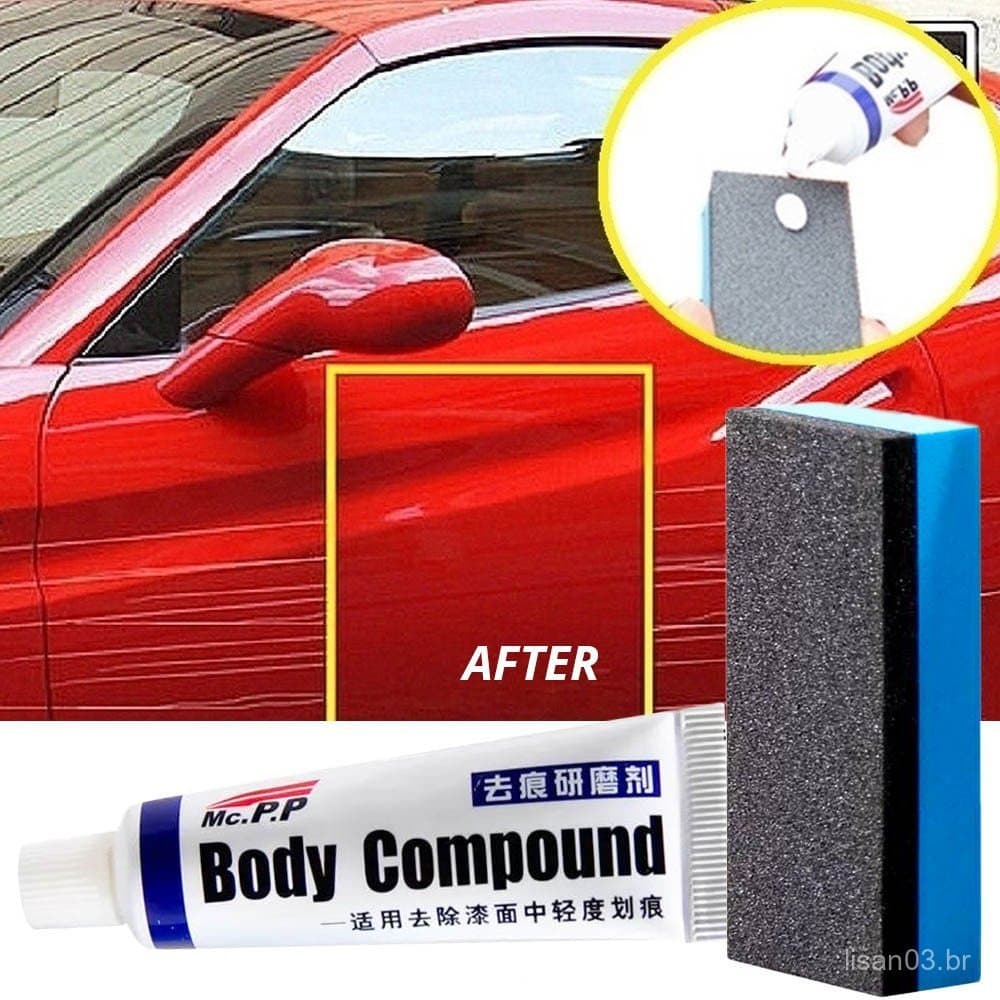 Kit de Remoção de Arranhões de Pintura Kit de Reparação Nano Composto por Pasta de Polimento de Carro MC308 Kit de Cuida